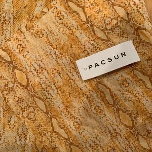 PacSun Snake Skin Cover Up